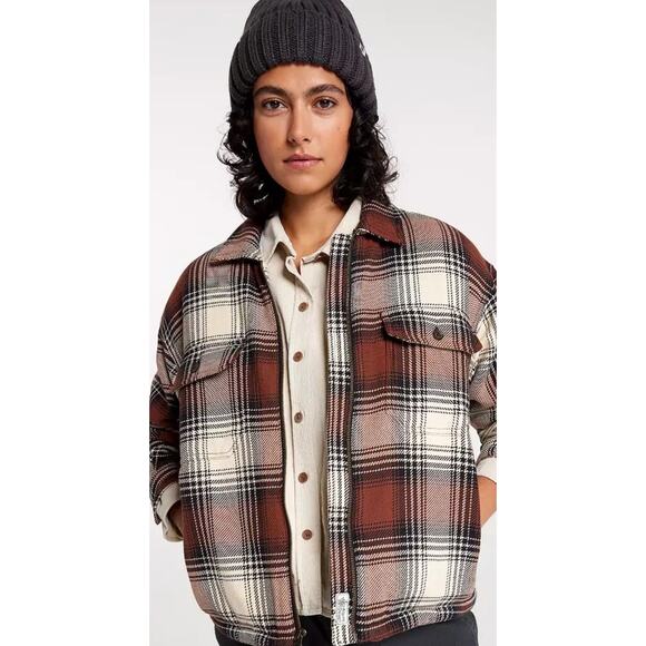 Alpine Design Jackets & Blazers - Alpine Design Women's Sherpa Lined Full Zip Shirt Jacket Size M